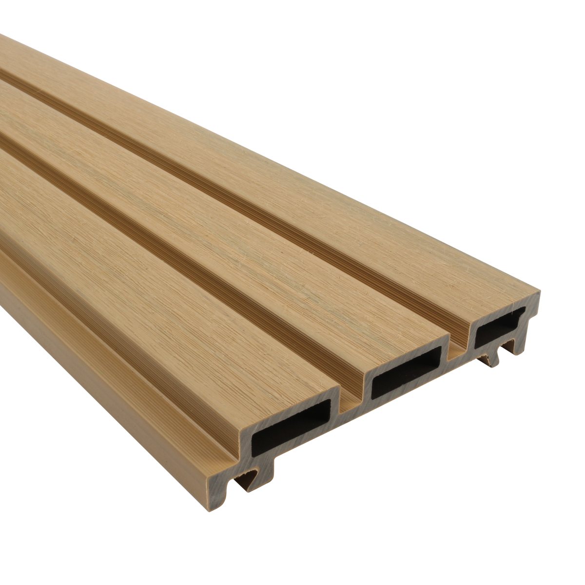 NewClick Rhombus Narrow panel in oak, three battens on an integrated frame