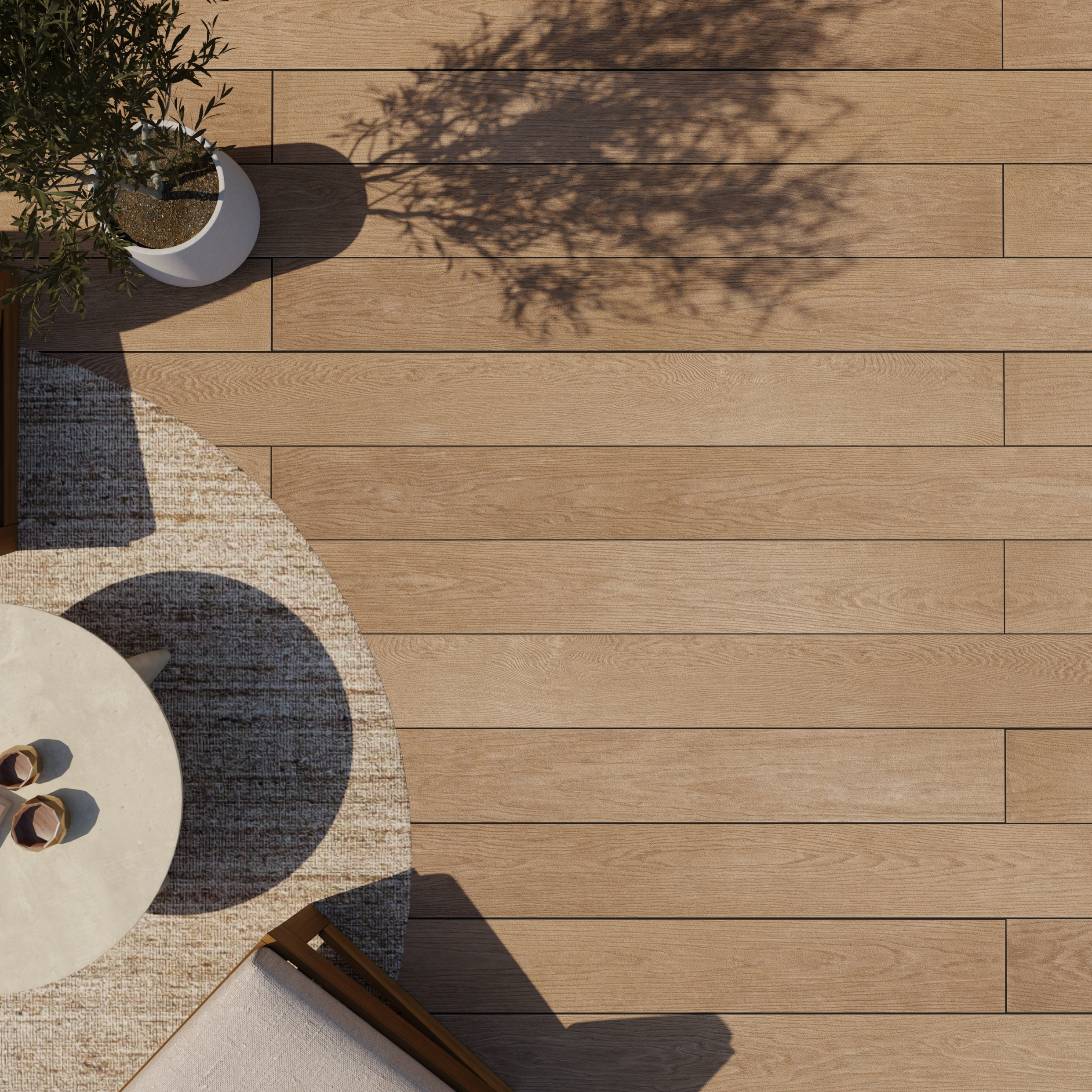 NewDeck Vlonderplank Copper Teak 244Γ20x2.8cm - Afbeelding 3