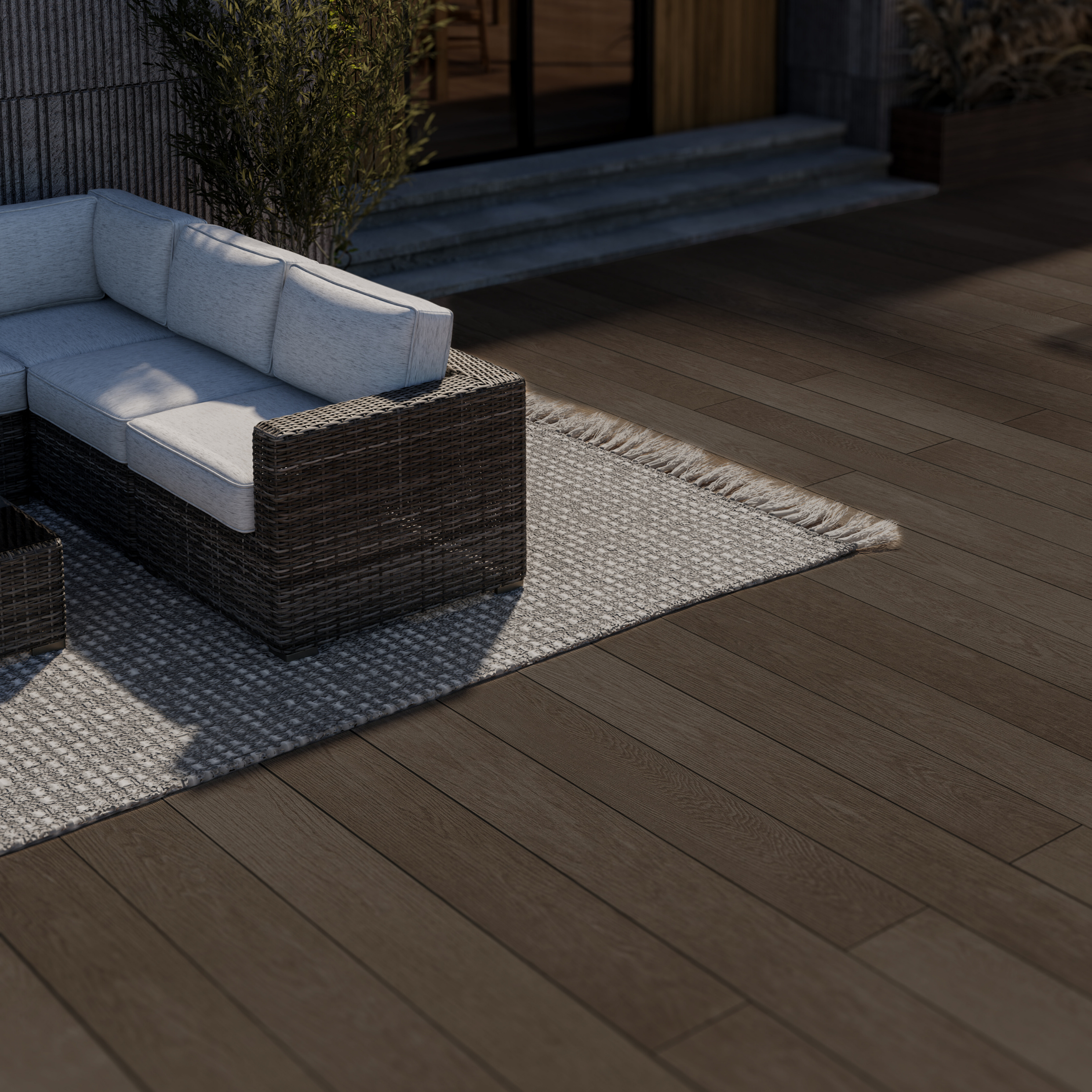 NewDeck Vlonderplank Terra Brown 244Γ20x2.8cm - Afbeelding 2