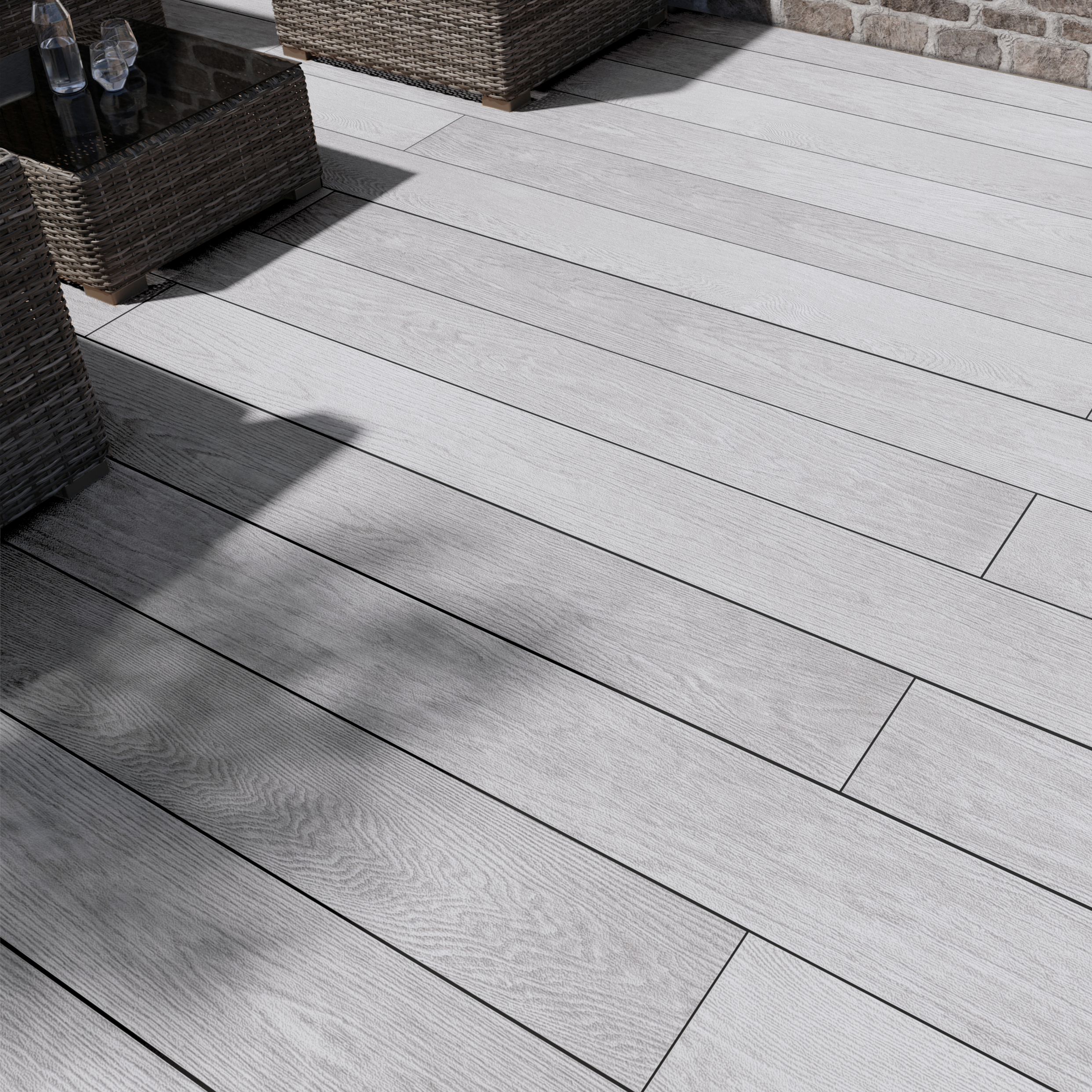 NewDeck Vlonderplank Weathered Grey 244Γ20x2.8cm - Afbeelding 4